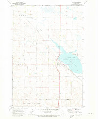 Download a high-resolution, GPS-compatible USGS topo map for Moffit, ND (1973 edition)