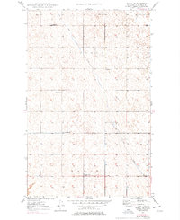 Download a high-resolution, GPS-compatible USGS topo map for Mohall SW, ND (1977 edition)