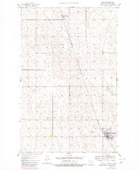 Download a high-resolution, GPS-compatible USGS topo map for Mohall, ND (1980 edition)