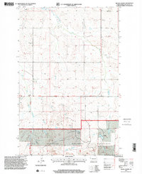 Download a high-resolution, GPS-compatible USGS topo map for Moline School, ND (2001 edition)