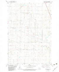 preview thumbnail of historical topo map of Dickey County, ND in 1982