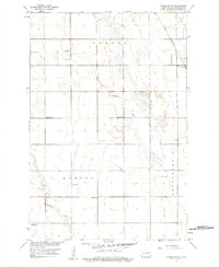 Download a high-resolution, GPS-compatible USGS topo map for Mooreton NW, ND (1960 edition)