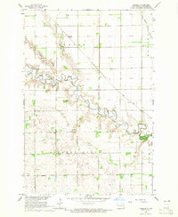 Download a high-resolution, GPS-compatible USGS topo map for Moselle, ND (1965 edition)