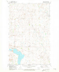 Download a high-resolution, GPS-compatible USGS topo map for Mylo NW, ND (1973 edition)