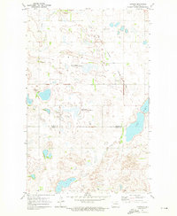 Download a high-resolution, GPS-compatible USGS topo map for Nanson, ND (1973 edition)
