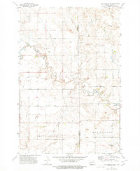 Download a high-resolution, GPS-compatible USGS topo map for New England SW, ND (1977 edition)