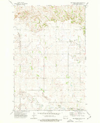 Download a high-resolution, GPS-compatible USGS topo map for New Hradec North, ND (1977 edition)