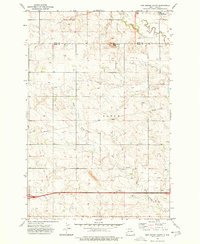 Download a high-resolution, GPS-compatible USGS topo map for New Hradec South, ND (1977 edition)