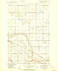 Download a high-resolution, GPS-compatible USGS topo map for New Rockford NE, ND (1950 edition)