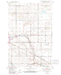 Download a high-resolution, GPS-compatible USGS topo map for New Rockford NE, ND (1986 edition)