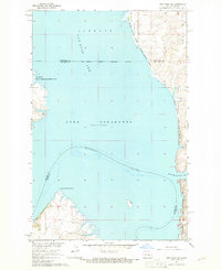 Download a high-resolution, GPS-compatible USGS topo map for New Town SE, ND (1970 edition)
