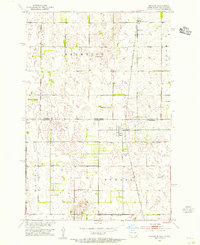 preview thumbnail of historical topo map of Sargent County, ND in 1953