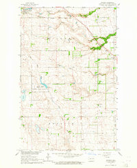 preview thumbnail of historical topo map of Niagara, ND in 1963