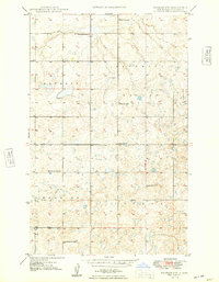 preview thumbnail of historical topo map of Divide County, ND in 1949