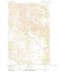 Download a high-resolution, GPS-compatible USGS topo map for North Killdeer Mountain, ND (1982 edition)