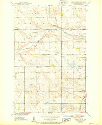 Download a high-resolution, GPS-compatible USGS topo map for Oberon SW, ND (1950 edition)