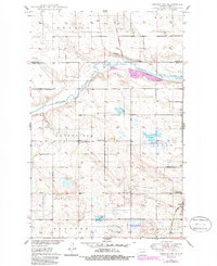 Download a high-resolution, GPS-compatible USGS topo map for Oberon SW, ND (1986 edition)