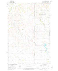 Download a high-resolution, GPS-compatible USGS topo map for Odland Dam, ND (1977 edition)