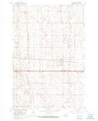 Download a high-resolution, GPS-compatible USGS topo map for Oriska, ND (1990 edition)