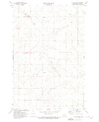 Download a high-resolution, GPS-compatible USGS topo map for Otter Creek, ND (1974 edition)