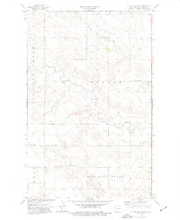 Download a high-resolution, GPS-compatible USGS topo map for Otter Tail Creek, ND (1977 edition)