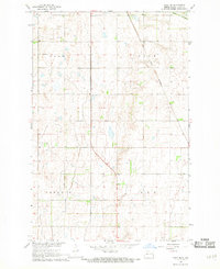 preview thumbnail of historical topo map of Cass County, ND in 1967