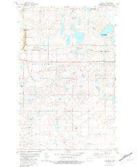 Download a high-resolution, GPS-compatible USGS topo map for Palermo, ND (1981 edition)