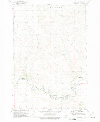 Download a high-resolution, GPS-compatible USGS topo map for Parks Hills, ND (1975 edition)