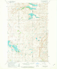 Download a high-resolution, GPS-compatible USGS topo map for Pelican Lake, ND (1963 edition)