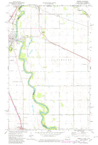 Download a high-resolution, GPS-compatible USGS topo map for Pembina, ND (1980 edition)