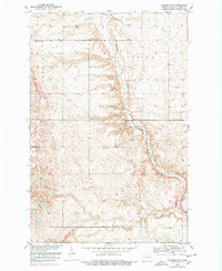 Download a high-resolution, GPS-compatible USGS topo map for Pingree SW, ND (1978 edition)