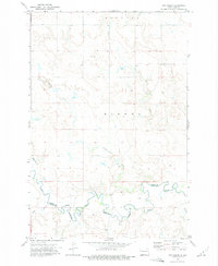 Download a high-resolution, GPS-compatible USGS topo map for Pitt Creek, ND (1975 edition)