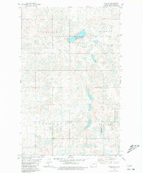 Download a high-resolution, GPS-compatible USGS topo map for Plaza NE, ND (1981 edition)