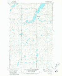 Download a high-resolution, GPS-compatible USGS topo map for Plaza NW, ND (1981 edition)