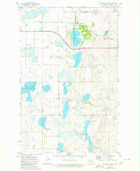 Download a high-resolution, GPS-compatible USGS topo map for Pleasant Lake, ND (1980 edition)