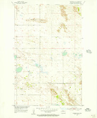 Download a high-resolution, GPS-compatible USGS topo map for Rangeley NW, ND (1956 edition)