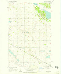 Download a high-resolution, GPS-compatible USGS topo map for Rangeley, ND (1958 edition)