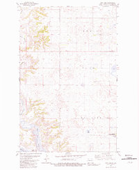 Download a high-resolution, GPS-compatible USGS topo map for Rat Lake, ND (1981 edition)