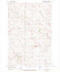 Download a high-resolution, GPS-compatible USGS topo map for Rattlesnake Butte, ND (1964 edition)