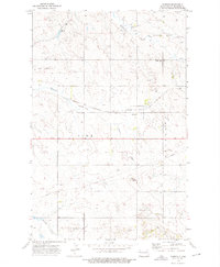 Download a high-resolution, GPS-compatible USGS topo map for Rawson, ND (1975 edition)
