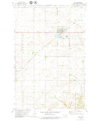 preview thumbnail of historical topo map of Ray, ND in 1978