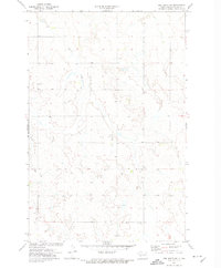 Download a high-resolution, GPS-compatible USGS topo map for Red Butte SW, ND (1974 edition)