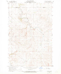 Download a high-resolution, GPS-compatible USGS topo map for Red Butte, ND (1969 edition)