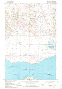preview thumbnail of historical topo map of Williams County, ND in 1969