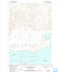 Download a high-resolution, GPS-compatible USGS topo map for Red Mike Hill, ND (1990 edition)