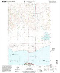 Download a high-resolution, GPS-compatible USGS topo map for Red Mike Hill, ND (2001 edition)