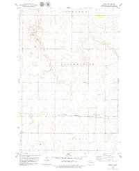 Download a high-resolution, GPS-compatible USGS topo map for Regan, ND (1979 edition)