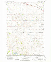 preview thumbnail of historical topo map of Stark County, ND in 1973