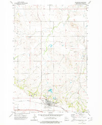 Download a high-resolution, GPS-compatible USGS topo map for Richardton, ND (1977 edition)