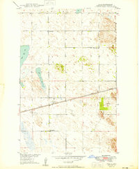 Download a high-resolution, GPS-compatible USGS topo map for Riga, ND (1949 edition)